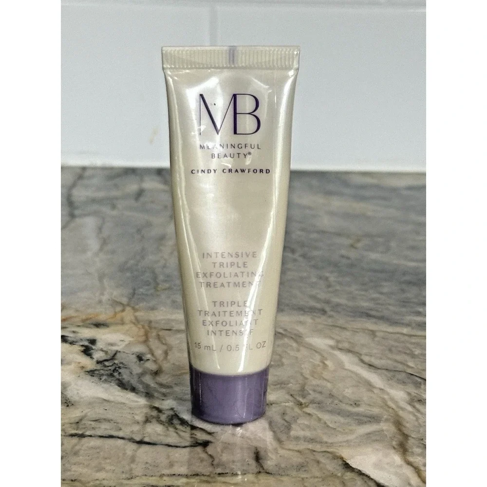 Meaningful Beauty Intensive Triple Exfoliating Treatment 0.5oz Cindy Crawford